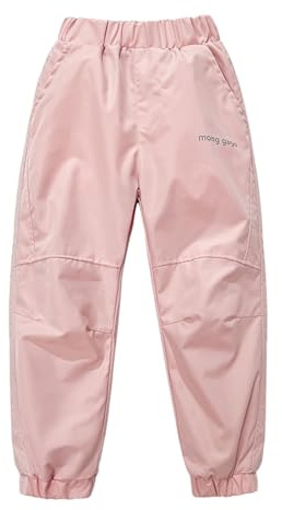 Pantaloni da neve da bambina con fodera in pile termico per attività invernali, ideali nella stagione fredda, per avventure all'aria aperta come escursioni e arrampicate, Colore: rosa., 12-13 Anni