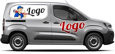 Adesivo Personalizzato per Furgone, Auto, Moto, Camper – Stampa su Vinile Plastico Adesivo Alta Qualità con Logo, Testo o Immagine – Sticker Pubblicitari per Veicoli Aziendali e Hobby