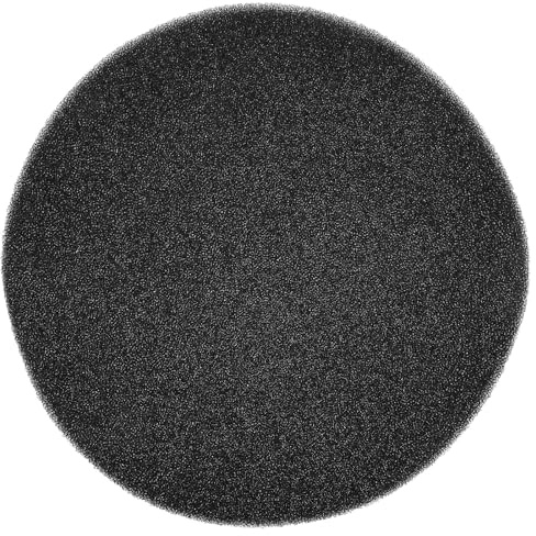 FOYTOKI Almohadilla de Drenaje de Aceite Redonda de Esponja Absorbente para Mecánicos en Cambio de Aceite Filtro de Algodón de 40 CM
