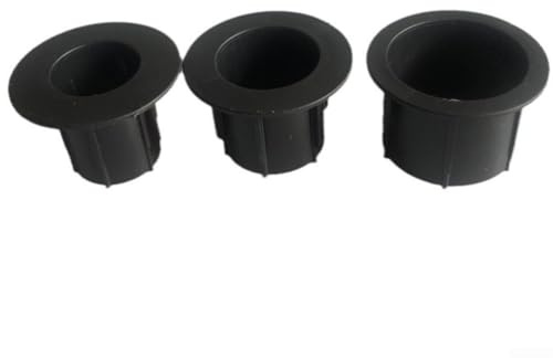Wusvive 3 Pack Patio Umbrella Hole Sleeve Insert Set for 28-48mm Poles, PP Bushing Reducer to Stabilize Outdoor Dining Table and Reduce Wobble in Wind