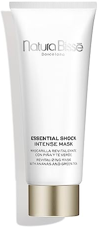 Natura Bissé Essential Shock Intense Mask | Maschera Viso Idratante e Rivitalizzante con Tè Verde - 75 ml