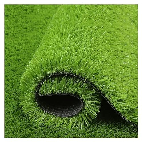 Gazon Artificiel 6X4M Réaliste Synthétique Réaliste Intérieur Extérieur 2cm D'épaisseur Fausse Pelouse pour Animaux Gazon Astro Tapis De Sol(Size:6X2M)