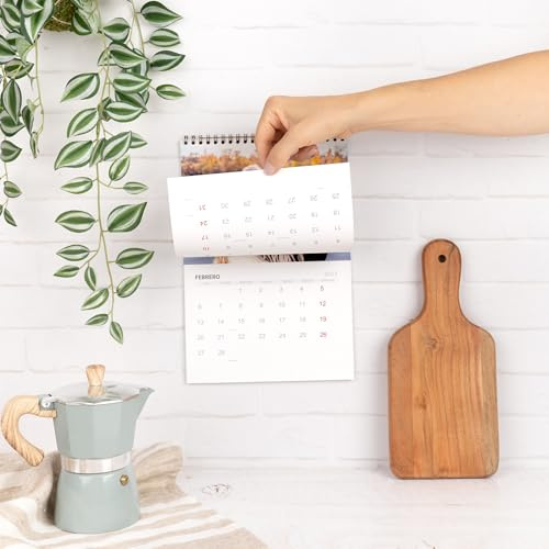 Wanapix | Fotokalender 2027 100% Personalisiert | Auf Deutsch | A3