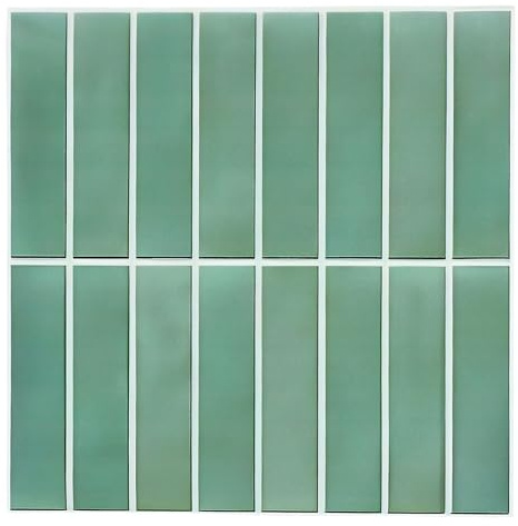 Vinilos Autoadhesivos para Azulejos 30 x 30 cm -Paquete de 12 Aspecto de Azulejos Metro -Lámina para Pared Trasera de Cocina y Lámina para Azulejos de Baño -Azulejos Adhesivos de PVC de Diseño Vintage