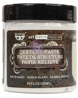 Prima Marketing Inc, Art Extravagance- Texture Paste – White Sand 8.45oz (250ml)