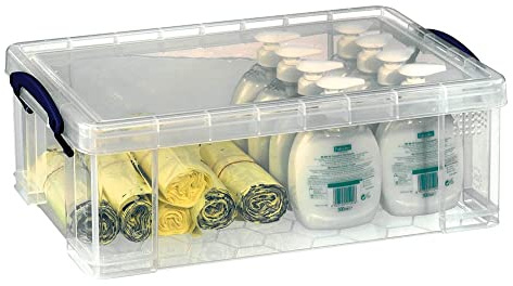 Really Useful Box 12 Litre Clear Storage Box, You Will Receive 1 Pack
