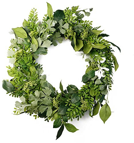 Leaf Design artificiale fiore corona