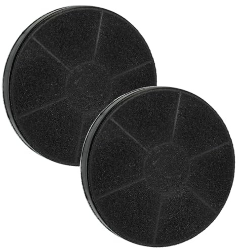 vhbw 2x Kombifilter kompatibel mit Moulinex T51 | T43, T48, T49, T50, T44, T45, T46, T47 Fritteuse - Fett- & Geruchs-Filter, 165 mm