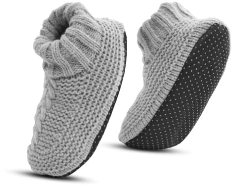 yotutun Calzini a Pantofola Uomo & Donna, Soffici e Caldi Calze Termiche Pantofole Antiscivolo con gommini Invernali Calzettoni per Casa Soffici in Peluche Morbida e Calda Calzino