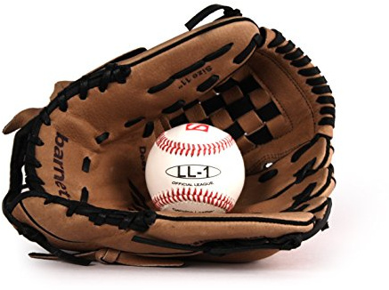 barnett GBSL-3 Kit de béisbol guante de cuero, pelota junior (SL-110,LL-1)