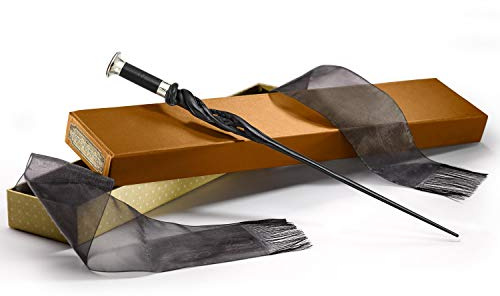 The Noble Collection Bacchetta Magica Albus Silente in Scatola da Collezione Prodotta Bacchetta Magica di Alta qualità 38 cm - Scatola da Collezione - Oggetti di Scena dal Film Animali Fantastici