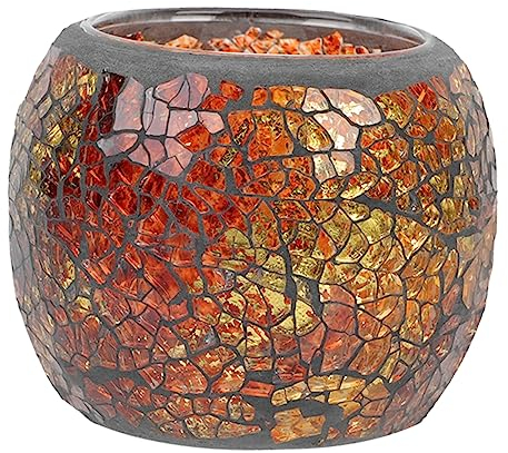 DECHOUS Kerzenhalter Aus Glas Mit Mosaikmuster Für Hochzeitsdekoration Heimdekoration Tischschmuck Im Europäischen Stil