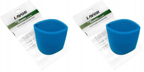Lavor, Filtro in Spugna per Aspiratori (Confezione da 2)