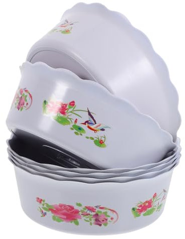 TINEASUR Lot De 6 Pots De Fleurs Hydroponiques pour Jonquilles Récipient pour Fleurs De Lotus Pot De Fleurs Décoratif pour La Maison