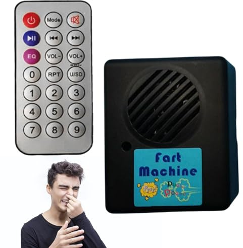 Generatore di rumore per scoreggia: modalità di controllo remoto wireless e 15 suoni diversi, macchina scoregge, scherzo nuovo | Fart Sound Maker per casa, scuola, aule e ascensori