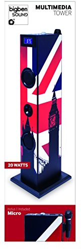 BigBen Tour Multimédia Haut-parleur USB Union Jack