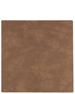 Lind DNA, Tischset, Tablemat Square, in der Größe L 35x45cm, viereckig, Naturbraun, 982481
