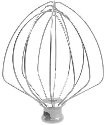 KN256WW - Mixeur à 6 fils - Accessoire de remplacement pour bol-élévateur de 6 litres - Agitateur de crème - Fouet à la mayonnaise