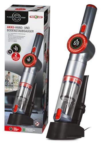 HSP Aspirapolvere portatile a batteria MX14 Fusion Max [extra leggero] – senza fili con forte aspirazione – Aspirapolvere a batteria piccolo