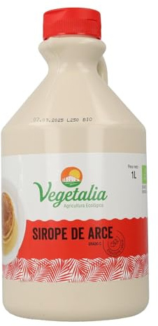 VEGETALIA SIROPE DE ARCE grado C – soin conçu pour une utilisation régulière, contenance 1 l, peut être utilisé régulièrement selon les besoins individuels et convient à ceux qui privilégient des prod