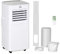 HOMCOM 7000 BTU Air Conditioning Unit, 3-in-1 Portable Air Conditioner, Dehumidifier, Cooling Fan with 2 Speeds, 24H Timer, Remote Control, LED Display, Window Venting Kit, 15m²