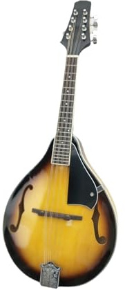 Mandoline Instrument Professionelles Saiteninstrument Mandoline Sunset Black Achtsaitige Mandoline Einsteigerinstrument(Sunset color)
