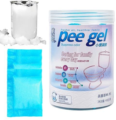 60 Sacchetti Gel Toilette Campeggio - Polvere Assorbente Urina Portatile | Neutralizzatore Odore Azione Rapida | Pacchetti Igiene Impermeabili Viaggi Escursionismo Trekking | Solidificante Emergenza