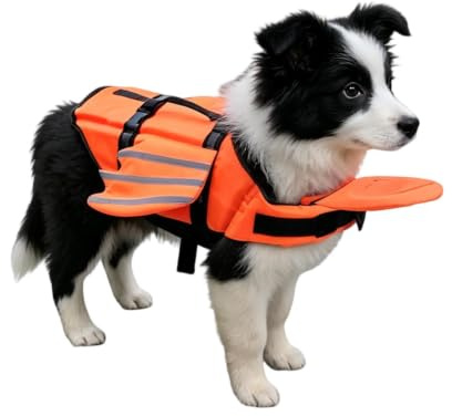 Gilet Salvagente Per Cani Gilet AnimDomestici Con Riflettenti E Maniglia Di | Costume Da Bagno Cuccioli Ideale Per Spiaggia Lago Fiume Piscina Nuoto Barca Kayak Surf
