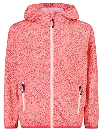 CMP - Kid G-Jacke mit Regenkapuze, Koralle, 164