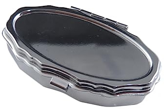 Healeved Estuche Organizador de de Viaje de Hierro Inoxidable con 2 Compartimentos Y Diseño Moderno