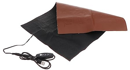 BESPORTBLE Heizkissen mit USB Anschluss Verstellbarer Wärmepad aus PU Material für Haustiere Terrarien und Reptilien 9W Energiesparend