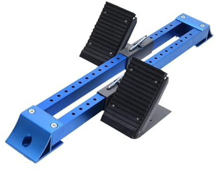 harayaa Bloque de Salida de Pista de Aleación de Aluminio, Bloque de Ligero de 30 Pulgadas, Dispositivo de Arranque, Ayuda de Entrenamiento