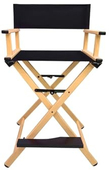 Regiestühle Outdoor Aluminium Klappstuhl Make-Up Hocker for Studio Fotografie Direktor Sitz Tragbare Kompakte Camping Stühle(Gold Pillowless)