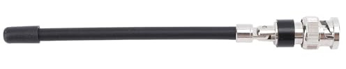 YDuupxe Wireless Microphone Antenna, Plastic and Metal Construction, Stable Output, BNC Interface, Ideal for Recording Studios and Conference Rooms, Compatible with SLX24