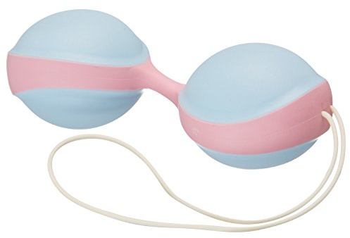 AMOR Vaginalkugeln zum Training der Beckenbodenmuskulatur | Stärkung der Beckenbodenmuskulatur | Medizinische Vaginalkugeln | Blau-Rosa | Medizinprodukt