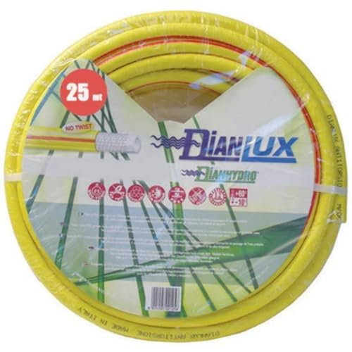 Tubo Da Giardino Giallo Dianlux Mt 25-1 (Q.tà mt 25)