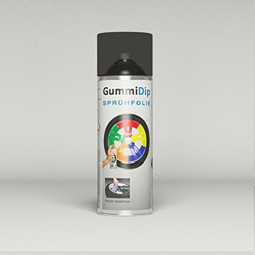 Gummi Dip Sprühfolie 61090008 Flüssiggummi Spray, 400 ml, rauch
