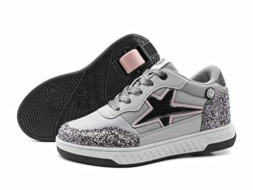 Breezy Rollers 2231411, Rollschuh, Schuhe mit Rollen, 2-in-1 Kinderschuhe, Skateboardschuhe, Sneakers (eu_Footwear_Size_System, Big_Kid, Numeric, medium, Numeric_34