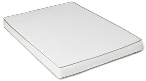 Amazon Basics Matelas en Mousse Froide, H2 et H3, Housse Amovible et Lavable, Hauteur 18cm, Dimensions 90cm x 200cm