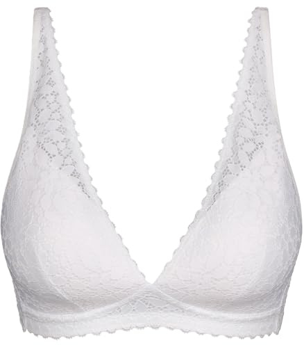 Dim Soutien-Gorge Daily Dentelle Triangle sans Armatures Femme x1
