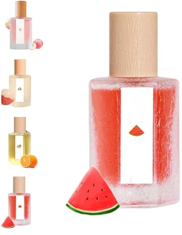 Spray profumato alla pesca, spray naturale per capelli e corpo, fragranza di frutta e fiori legnosi di lunga durata, profumo da donna (aroma anguria)