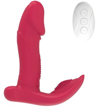doyouerotic - Vibratore Multifunzione Punto G Clitoride con Telecomando a Doppia Stimolazione con 7 Vibrazioni e 3 Oscillazioni in Silicone Morbido Ricaricabile Impermeabile Stimolatore Clitorideo