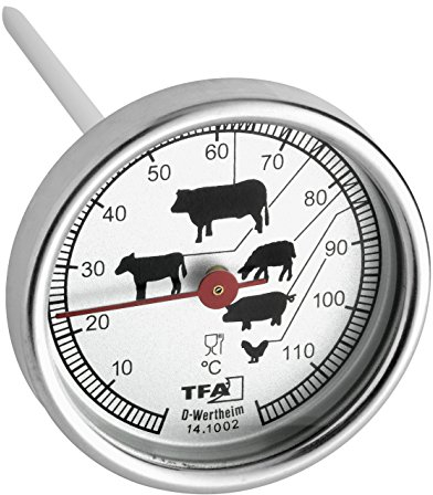 TFA 14.1002.60.90 - Termómetro de Cocina para rustidos