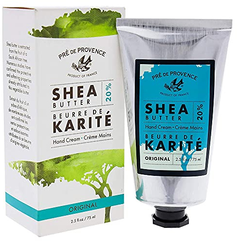Pre de Provence Beurre De Karité Moisturizing Collection, Shea Butter Enriched Nourishing, Hand Cream, 75ML, Original