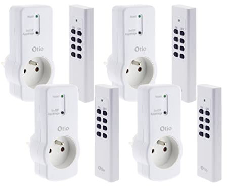 Pack 3 prises télécommandées - Blanc - Zenitech