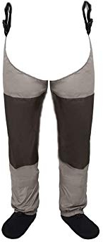 Kylebooker Fliegenfischen Wathose Herren Wasserdicht Bein Hose Stockingfoot Hüfte Wader Oberschenkel Angelhose Wathosen Angelbekleidung Atmungsaktiv