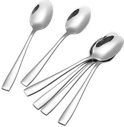 Asking 12-Piece Stainless Steel Small Coffee Spoons, Mini Espresso Coffee Spoons