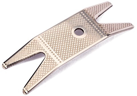 Alnicov Guitar Bass Taschen-Edelstahl-Werkzeug Mehrfachschlüsselschlüssel für Gitarrenschalter Knob Tuner Gitarrenzubehör