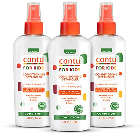 Cantu Care for Kids Conditioning Detangler, 6 fl oz (Pack of 3)