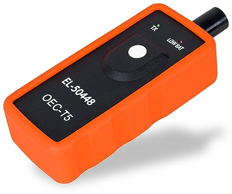 PVOTAWP TPMS Relearn Tool for GM Auto Tire Pressure Monitor Sensor, TPMS System Programming Training Tool, Tire Pressure Scan Monitor Sensor Activation Reset Tool for Most Vehicles (Orange)